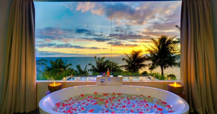 Casa da sogno: una villa tropicale tra il mare e il vulcano (indonesia)