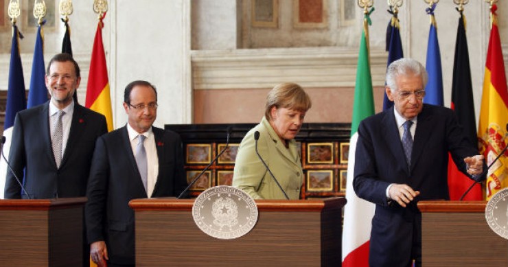 Subito uno scudo antispread: francia e Italia smentiscono, ma monti convoca un'unità di crisi