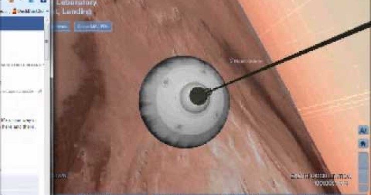 Il curiosity atterra su marte dopo sette minuti di terrore (video)