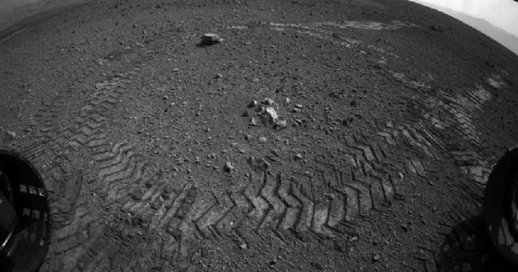 Immagine del giorno: prime impronte su marte