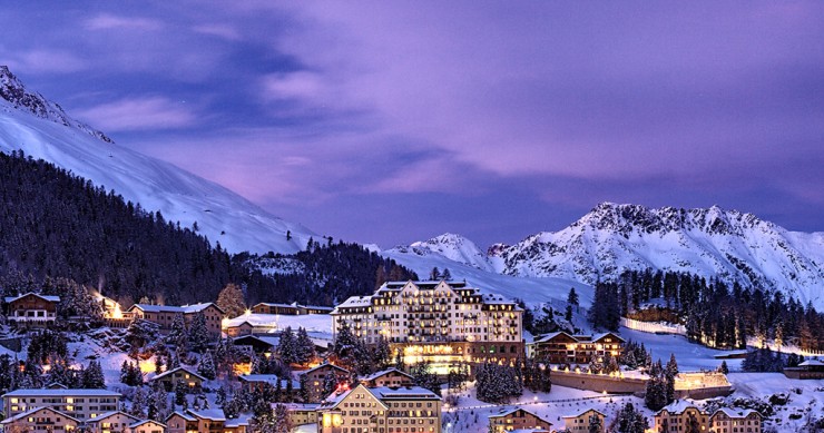 Un hotel dalla storia centenaria tra le nevi di st. Moritz (fotogallery)