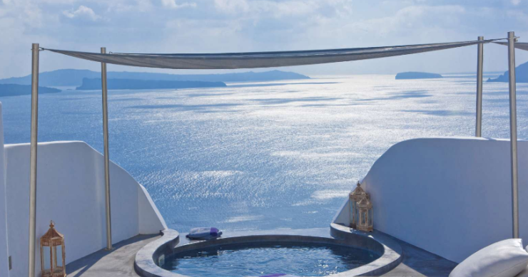 andronis luxury suites santorini Il più romantico hotel d'europa con vista al mare di santorini (fotogallery)