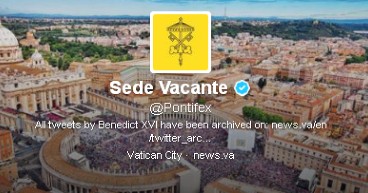 Il conclave in diretta su twitter 