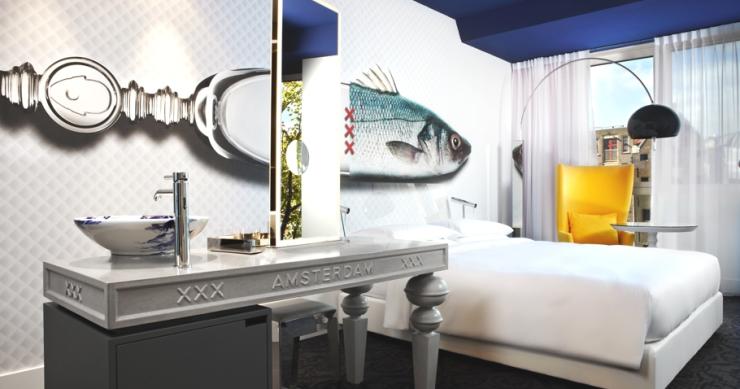 Libero, versatile e con personalità: l'hotel più all'avanguardia nel centro di amsterdam (fotogallery)