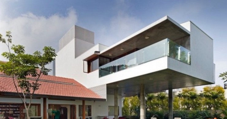 In india una library house perfetta per chi ama la lettura, il relax e l'eleganza (fotogallery)