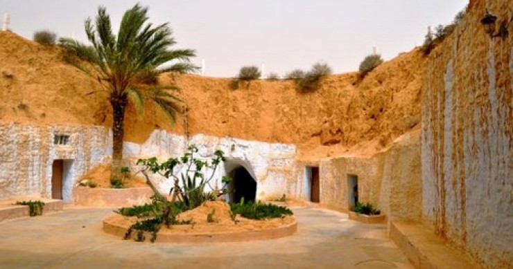 Viaggio all'hotel sidi driss, in tunisia, dove si può dormire come uno jedi di "star wars" (fotogallery)