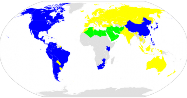 Immagine del giorno: non lamentarti...a seconda di dove vivi, i tuoi lunedì potrebbero venire di sabato