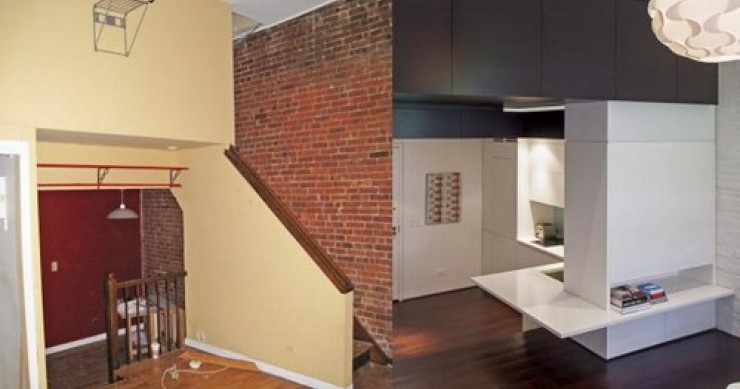 Ecco come una piccola soffitta di 40 m2 si trasforma in uno spazioso attico (foto)