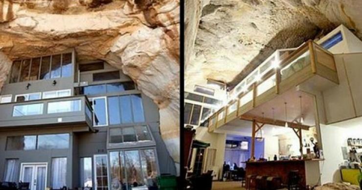 Un'antica cava di pietra trasformata in un'accogliente abitazione (fotogallery)