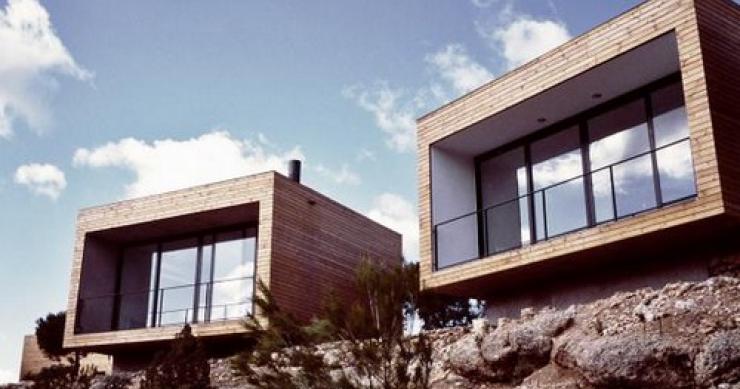 Una residenza di design e decisamente poco convenzionale a teruel, in spagna