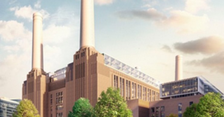 Un lussuoso complesso immobiliare al posto della battersea power station, immortalata sulla copertina di "animals" dei pink floyd