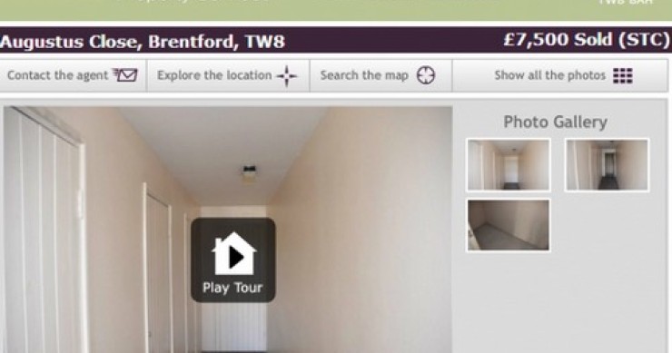 Un esempio della follia immobiliare di londra: un deposito dalle dimensioni di un armadio in vendita a ben 10mila euro