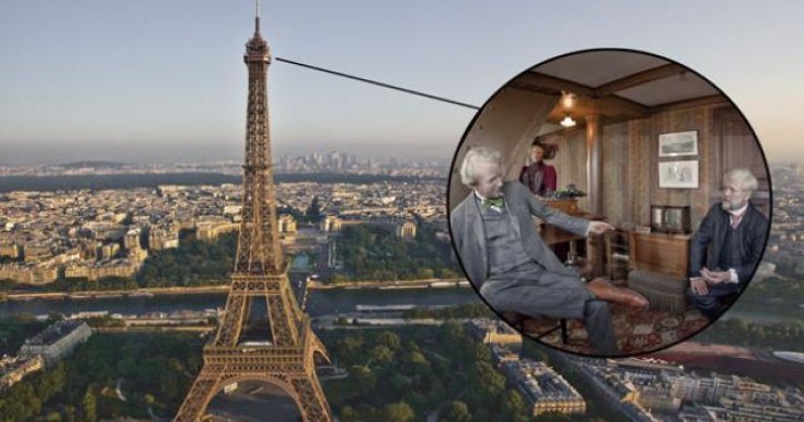 L'appartamento segreto della torre eiffel (fotogallery)