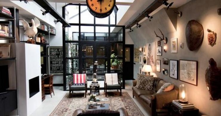 Un vecchio garage trasformato in uno splendido loft nel cuore di amsterdam (fotogallery)