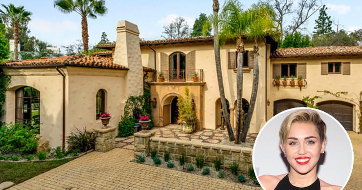 Miley Cyrus ha messo in vendita per 5 milioni e 995mila dollari la lussuosa villa di famiglia (fotogallery)