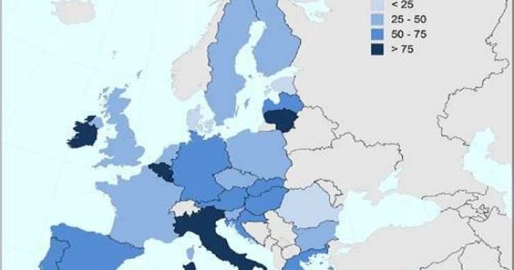 Immagine del giorno: l'Italia è uno de paesi europei con più grande dipendenza energetica