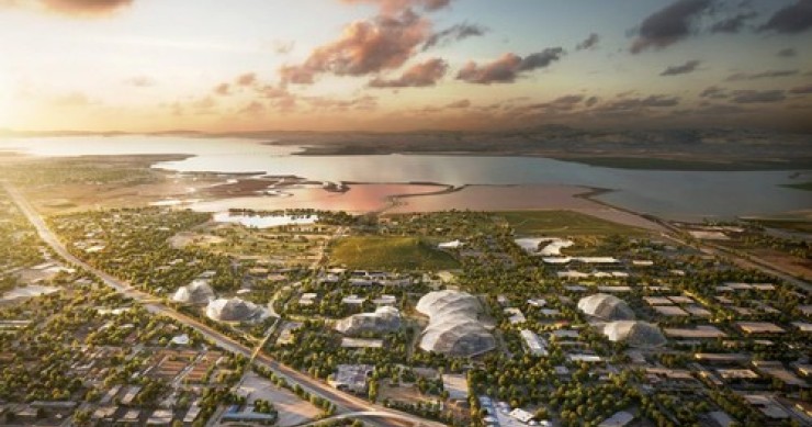 Un nuovo futuristico campus di google apre i battenti in California (fotogallery)