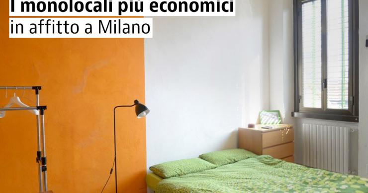 I monolocali in affitto più economici di Milano 