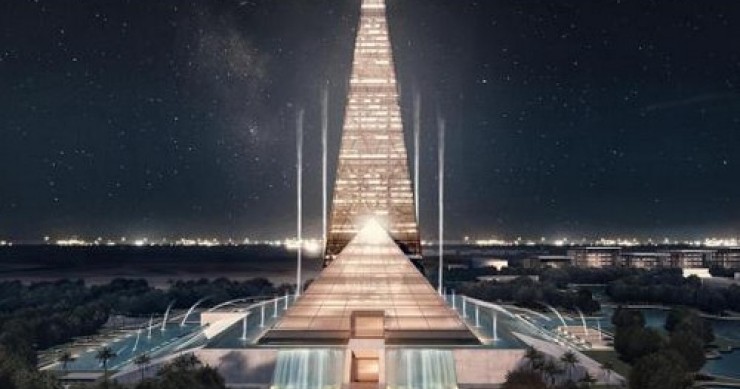 Un progetto faraonico: l’edificio più alto d’Egitto sarà una piramide (fotogallery)