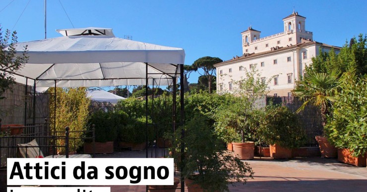 Gli attici più belli d'Italia in vendita