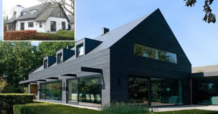 Il vecchio chalet che passò "al lato oscuro" per trasformarsi in una villa di lusso (fotogallery)