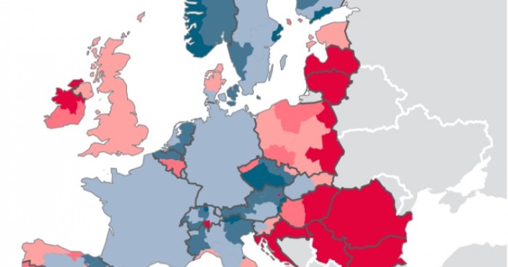Immagine del giorno: la mappa dell'esclusione sociale