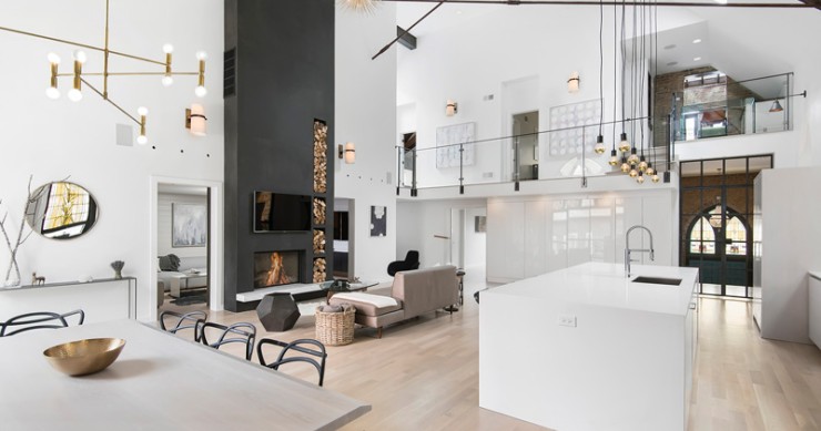 Un'antica Chiesa trasformata in un'abitazione "divina" (fotogallery)