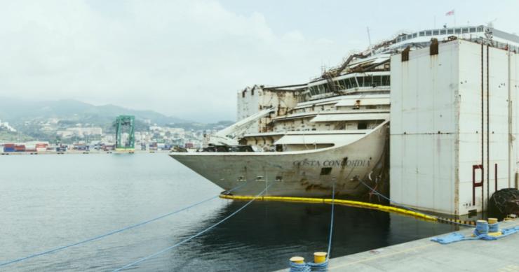 La Costa Concordia oggi