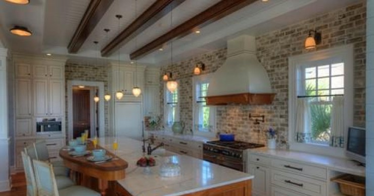 Una cucina in muratura