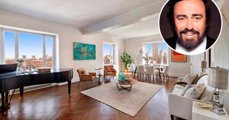 Torna sul mercato l’appartamento newyorkese appartenuto a Luciano Pavarotti. Ora in vendita a 10,5 milioni di dollari (Fotogallery)