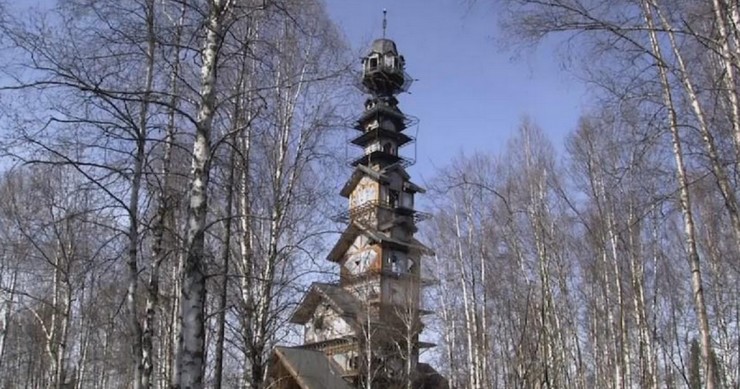 La strana casa costruita in Alaska