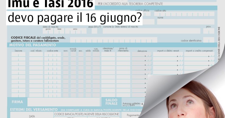 Imu e Tasi, tutte le regole per l'acconto 2016