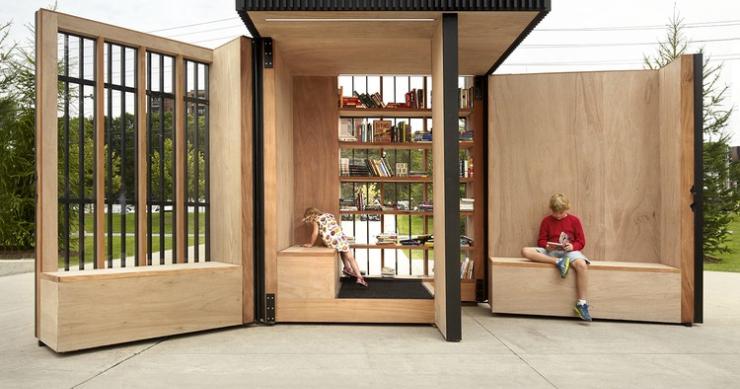 Story Pod, una biblioteca urbana pensata per le città che non dormono mai