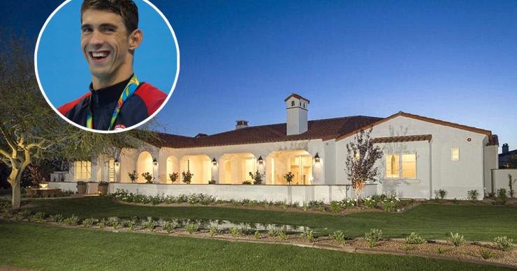 Michael Phelps ha acquistato una casa in Arizona per 2,2 milioni di euro e sì... c’è una piscina (Fotogallery)