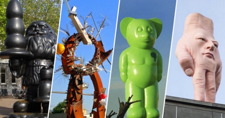 Le sculture urbane più brutte del mondo