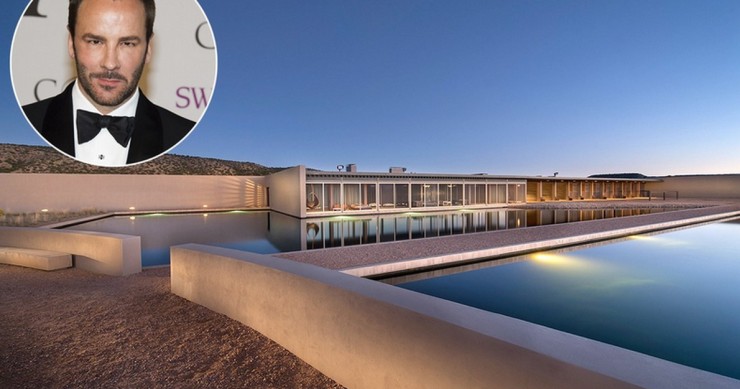 Lo spettacolare ranch dello stilista Tom Ford che è più grande di tutta Manhattan