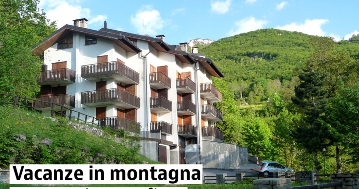 Case vacanze con vista sulle montagne