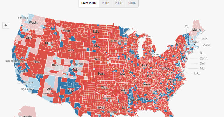 Immagine del giorno: Elezioni Usa, passato e presente a confronto