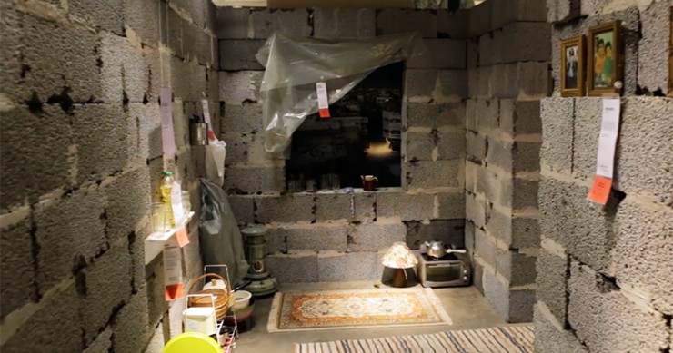 E' proprio così una casa in Siria: la polemica installazione di Ikea per sensibilizzare la clientela sulla guerra