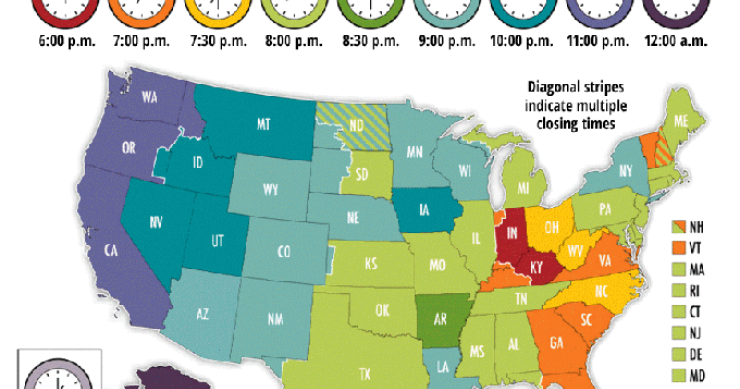 Immagine del giorno: Elezioni Usa, a che ora chiudono le urne?