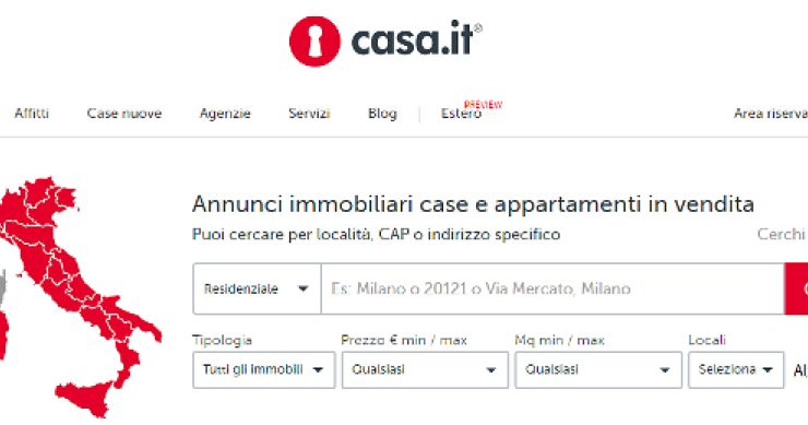 Oakley Capital Investments acquista Casa.it in un'operazione dal valore di 132 milioni