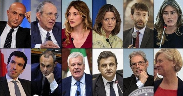 Immagine del giorno: Chi è chi nel nuovo governo Gentiloni
