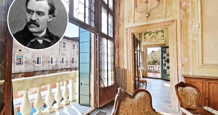 In vendita il palazzo di Venezia dove ha vissuto il filosofo tedesco Nietzsche