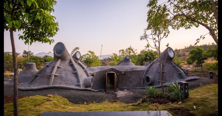 In India una casa in stile “Flintstones”