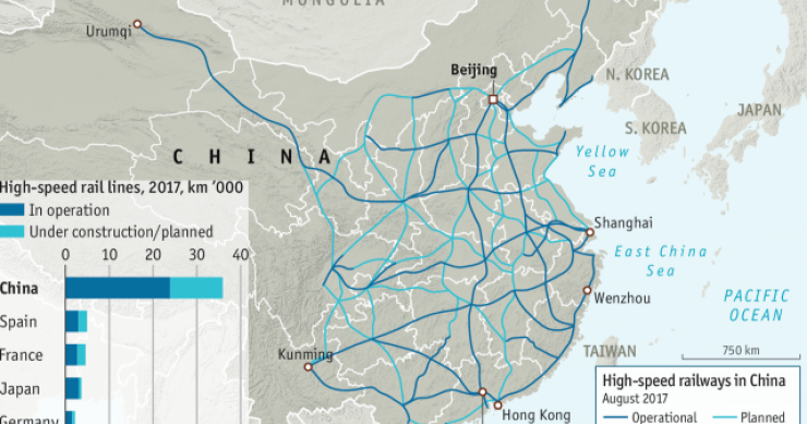 Immagine del giorno: la Cina scommette sull'alta velocità