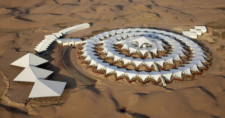 Un’oasi di lusso alle porte del deserto del Gobi