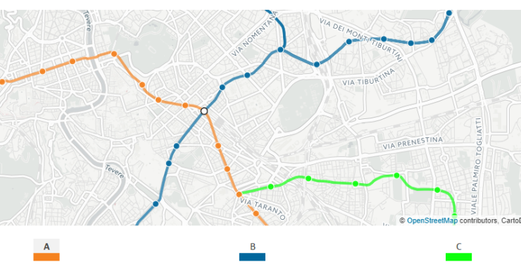 Roma, scegli una fermata della metro e ti dirò quanto ti costa comprare o affittare casa