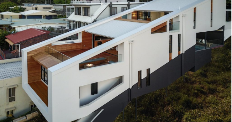 La casa sospesa: questa abitazione sembra fluttuare nell’aria