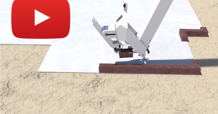I robot arrivano alla costruzione: questo è il primo "operaio" capace di disporre 1000 mattoni all'ora