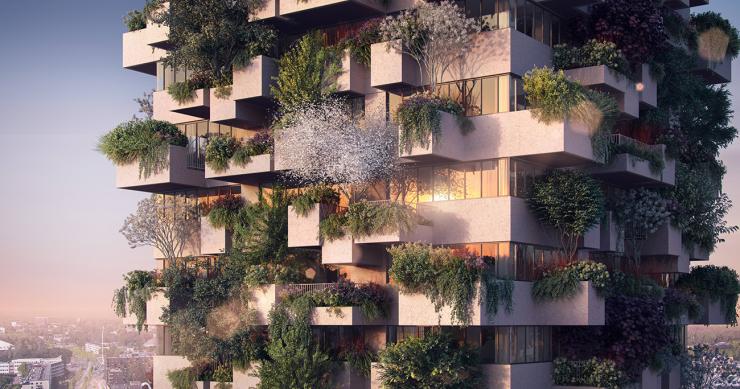 Arriva in Olanda il Bosco Verticale di Boeri: 125 appartamenti destinati al social housing
